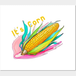 Corn Posters and Art